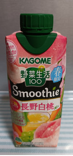 「カゴメ 野菜生活100 Smoothie 完熟長野白桃Mix 330ml」のクチコミ画像 by hiro718163さん