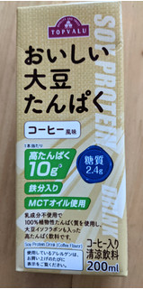 「トップバリュ おいしい大豆たんぱく コーヒー風味 パック200ml」のクチコミ画像 by まめぱんださん