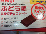 「明治 ぶどう糖チョコレート ミルク 箱68g」のクチコミ画像 by まりこさん