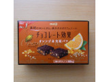 「明治 チョコレート効果 オレンジ＆大豆パフ 箱42g」のクチコミ画像 by emaさん