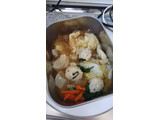 「セブン-イレブン 1日に必要とされる野菜1／2が摂れる鶏団子鍋」のクチコミ画像 by suzushoさん