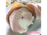 「ローソン Uchi Cafe’ SWEETS 苺＆ミルクワッフルコーン」のクチコミ画像 by マロンまろんさん
