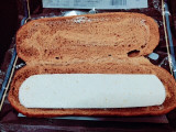 「ヤマザキ コッペパン 黒糖 ミルククリーム 袋1個」のクチコミ画像 by はなっコさん