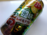 「KIRIN 氷結 ストロング 和柑橘ダブル 缶350ml」のクチコミ画像 by レビュアーさん