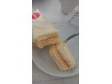 「セブン-イレブン 2層仕立てのレア＆ベイクドチーズケーキ」のクチコミ画像 by ぴのこっここさん