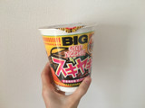 「日清食品 カップヌードル スキヤキ ビッグ カップ98g」のクチコミ画像 by ヘルシーさん