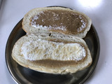 「ヤマザキ 塩キャラメルクリームコッペパン 袋1個」のクチコミ画像 by いあんさん