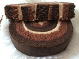 「ヤマザキ 2色のチョコのロールケーキ 袋1個」のクチコミ画像 by SANAさん