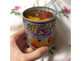 はごろも 朝からフルーツ みつ豆の実食写真（ヘルシーさん）