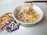 「サッポロ一番 桃屋のつゆで仕上げた きつねうどん カップ92g」のクチコミ画像 by MAA しばらく不在さん