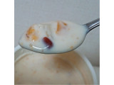 「森永 朝の白くま たっぷりフルーツ＆練乳とヨーグルト カップ140g」のクチコミ画像 by レビュアーさん