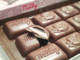 「不二家 ミルキーチョコレート さくらピンク 箱12粒」のクチコミ画像 by MAA しばらく不在さん