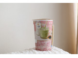 「ローソン Uchi Cafe’ SWEETS ミルク生まれのさくらグリーンティーラテ」のクチコミ画像 by Yulikaさん