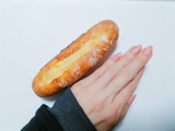「ローソン マチノパン あんことバターのフランスパン」のクチコミ画像 by nag～ただいま留守にしております～さん
