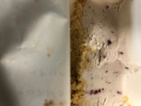 「江崎グリコ 牧場しぼり ブルーベリーチーズケーキ 袋100ml」のクチコミ画像 by kina子いもさん