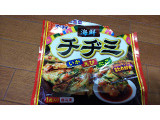 オーマイ 海鮮チヂミの実食写真（ぽんタンたんさん）