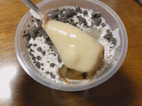 「ロピア 絹ごしプリンパフェ クッキー＆クリーム カップ1個」のクチコミ画像 by gggさん