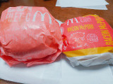 マクドナルド 倍えびフィレオの実食写真（nag～ただいま留守にしております～さん）