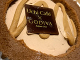 「ローソン Uchi Cafe’ SWEETS×GODIVA キャラメルショコラロールケーキ」のクチコミ画像 by しましまのしまさん