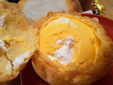 「オランジェ ひかえめに言ってクリーム多めのシュークリーム・カスタード＆ホイップ 袋1個」のクチコミ画像 by ピノ吉さん