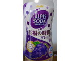 「アサヒ カルピスソーダ 至福の時間グレープ ペット500ml」のクチコミ画像 by おうちーママさん