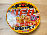 「日清食品 日清焼そばU.F.O. 濃い濃いラー油マヨ付き醤油まぜそば カップ112g」のクチコミ画像 by 踊る埴輪さん