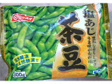 ニッスイ 塩あじ茶豆の実食写真（もぐりーさん）