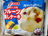 「ヤマザキ 南国白くま風フルーツ蒸しケーキ 袋1個」のクチコミ画像 by ビールが一番さん