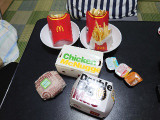 マクドナルド 倍ハンバーガーの実食写真（しろねこエリーさん）