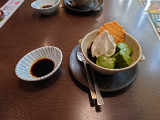 夢庵 黒糖ゼリーと抹茶ムースの実食写真（しろねこエリーさん）