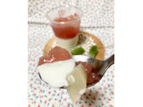 「ローソン Uchi Cafe’ まるで桃みたいなピーチ＆杏仁」のクチコミ画像 by COTORI cafeさん