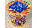 「日清食品 カップヌードル 謎肉ダブルチーズ牛丼 カップ119g」のクチコミ画像 by めりけんさん