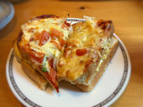 「コメダ珈琲店 たっぷりたまごのピザトースト」のクチコミ画像 by 御飯野友子さん