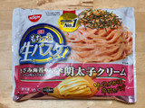 「日清食品冷凍 日清もちっと生パスタ 明太子クリーム 袋270g」のクチコミ画像 by 踊る埴輪さん