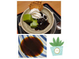 夢庵 黒糖ゼリーと抹茶ムースの実食写真（レビュアーさん）