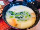 大戸屋 たっぷり野菜の麦みそ汁の実食写真（kafuruさん）