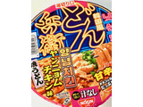 「日清食品 日清のどん兵衛 韓国風甘辛ヤンニョムチキン味焼うどん 98g」のクチコミ画像 by めりけんさん