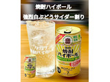 「タカラ 焼酎ハイボール 強烈白ぶどうサイダー割り 缶350ml」のクチコミ画像 by ビールが一番さん