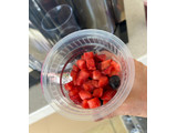 「セブン-イレブン お店で作る ダブルベリーヨーグルトスムージー 1食」のクチコミ画像 by Tinytot さん