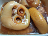 丸協食産 とんそくのとろとろ煮の実食写真（なんやかんやさん）