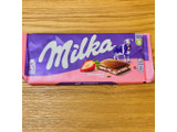 「Milka ストロベリー 100g」のクチコミ画像 by もみぃさん