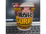 「日清食品 カップヌードル 豚カルビ味カレー ビッグ カップ103g」のクチコミ画像 by tddtakaさん