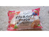 「ヤマザキ ダブルホイップデニッシュ 苺ホイップ＆ミルクホイップ 袋1個」のクチコミ画像 by taaさん