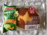 「ヤマザキ 北海道チーズ蒸しケーキ メロン」のクチコミ画像 by nagomi7さん