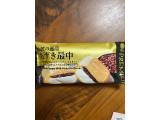 ファミリーマート ファミマルPREMIUM 和匠の逸品 あずき最中の実食写真（ピンクのぷーさんさん）