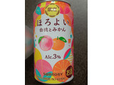 「サントリー ほろよい 白桃とみかん 缶350ml」のクチコミ画像 by ぎんなんさん