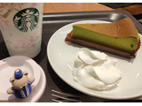 「スターバックス 宇治抹茶チーズケーキ」のクチコミ画像 by ぴのこっここさん