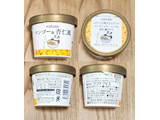 「eatime ふたつの味をひとりじめ マンゴーシャーベット＆杏仁風アイス 122ml」のクチコミ画像 by みにぃ321321さん