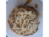 テングル きのこクリーム味プロテインパスタの実食写真（祐也ちくわさん）