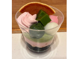 「セブン-イレブン さくらと宇治抹茶の和パフェ」のクチコミ画像 by パン太郎さん
